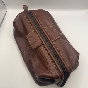 Dopp First Class Seasoned Traveler Admiral Kit Brown Leather